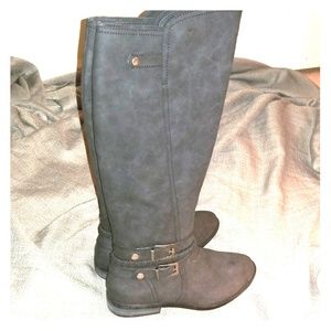 Rampage Suede Boots dk grey NWT sz 6